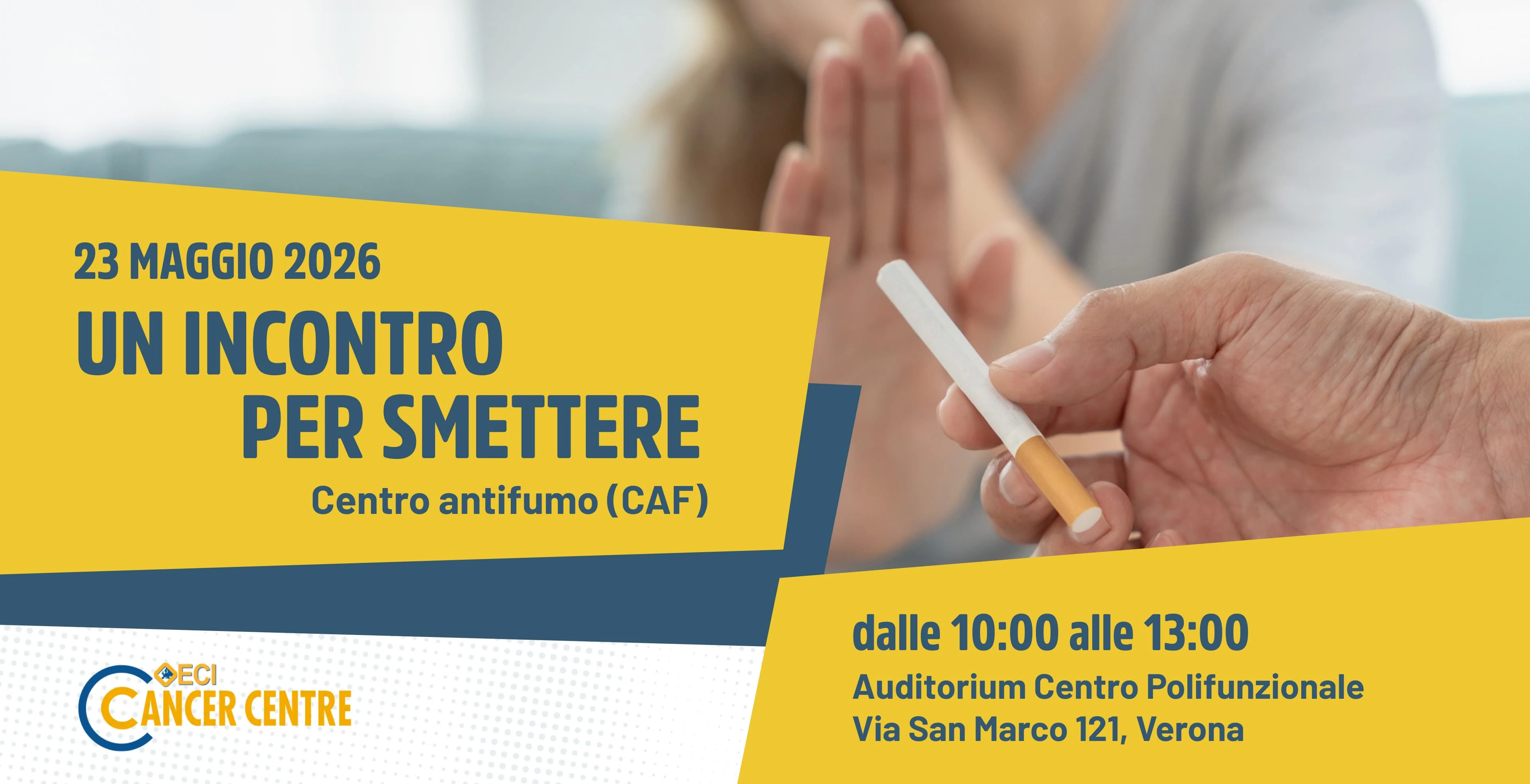 Iniziativa “Un incontro per smettere 2026”